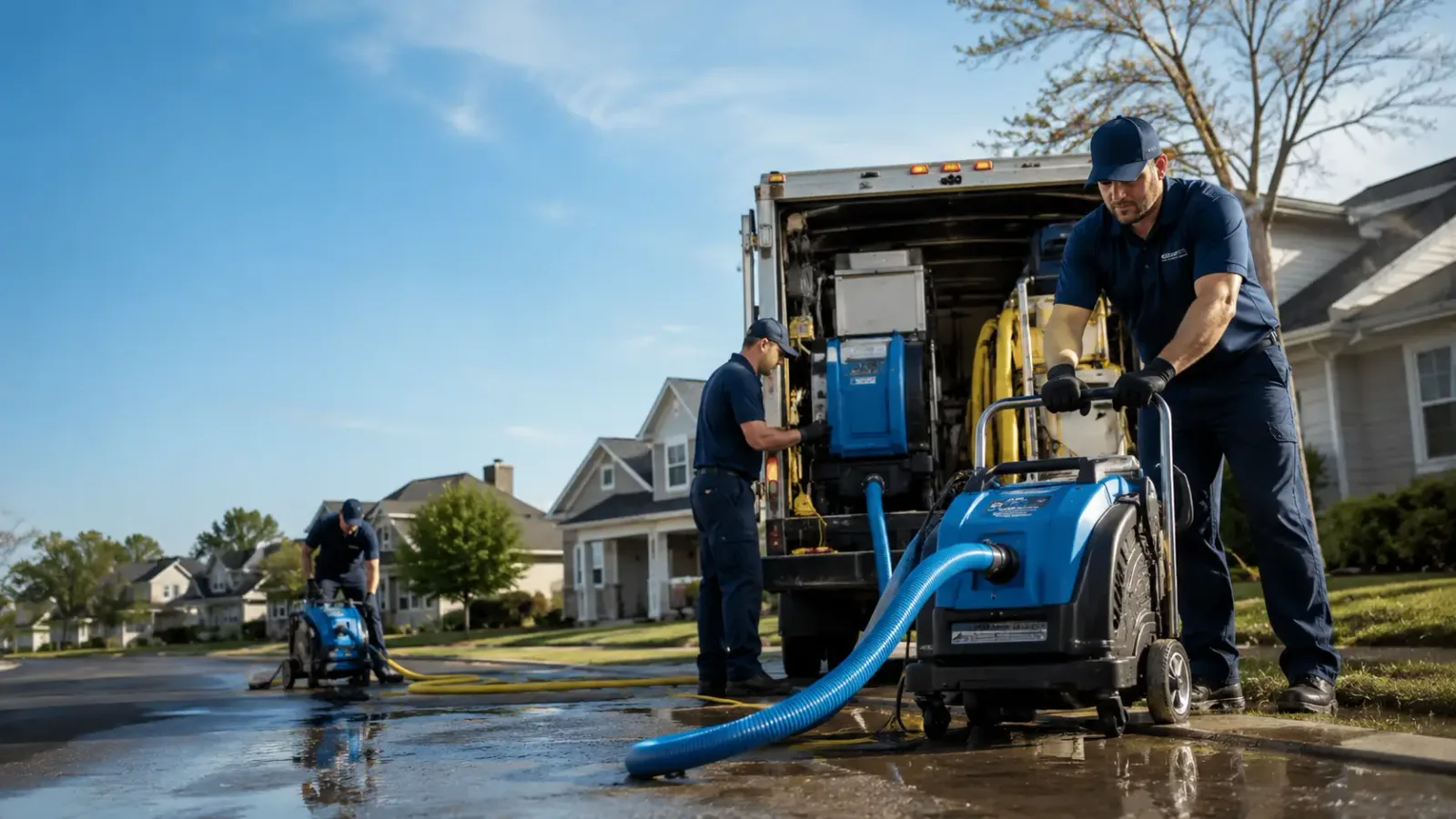 Flood Damage Cleanup in Altus Afb, OK
